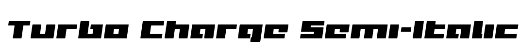 Turbo Charge Semi-Italic