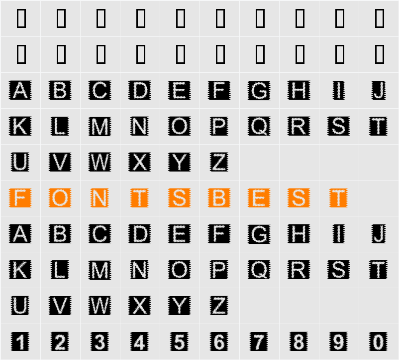 JI-Potboy Character Map