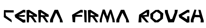 Terra Firma Rough Font Image