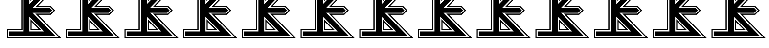 The KISS Font Font Image