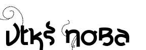 Vtks Noba Font Image