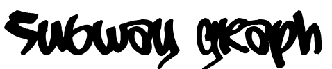 Subway graph Font Image