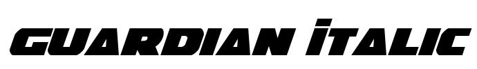 Guardian Italic