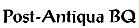 Post-Antiqua BQ