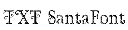 TXT SantaFont