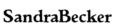 SandraBecker Font Image