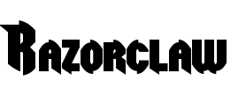 Razorclaw Font Image