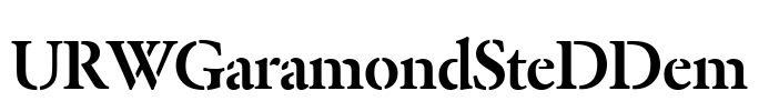 URWGaramondSteDDem