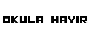 OKULA HAYIR