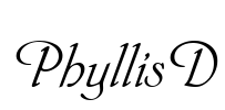 PhyllisD Font Image