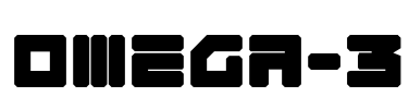 Omega-3 Font Image