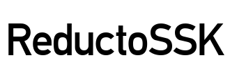 ReductoSSK Font Image