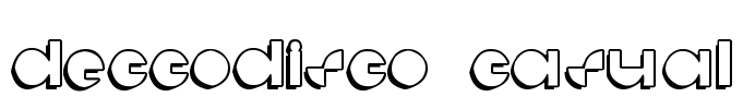 deccodisco_casual Font Image