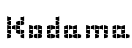 Kodama Font Image