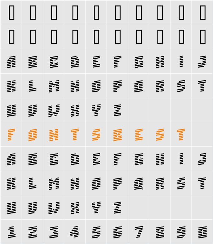 a_SimplerMrnUp Character Map