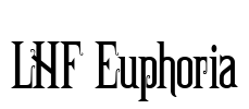 LHF Euphoria Font Image
