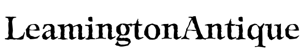 LeamingtonAntique Font Image