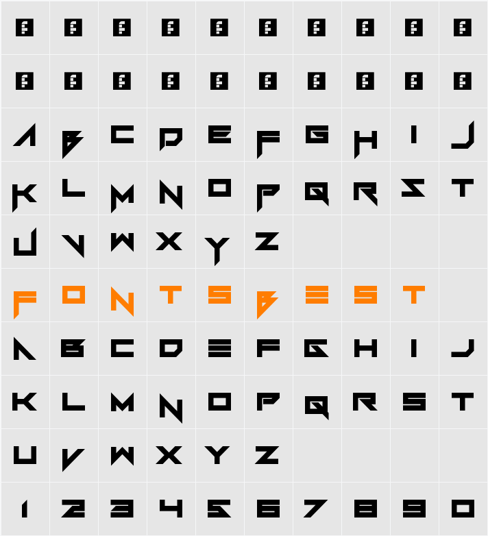 FoughtKnight Character Map