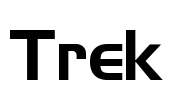 Trek Font Image