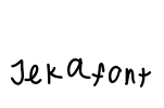 Jekafont Font Image