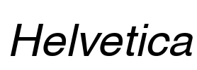 Helvetica Font Image