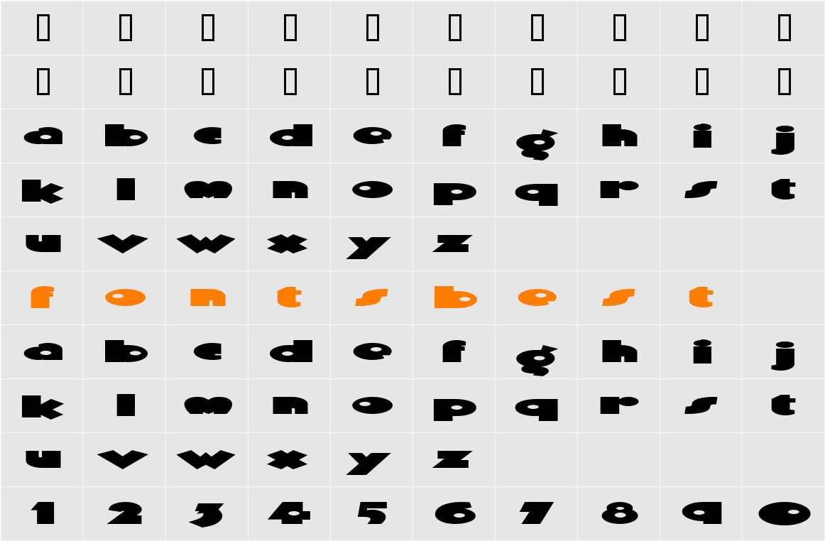 SnapOMatic Character Map