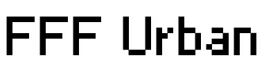 FFF Urban Font Image