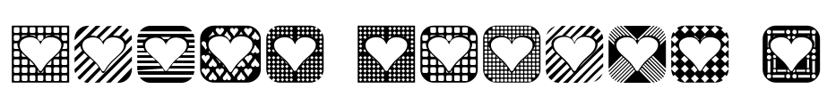 Heart Things 2 Font Image