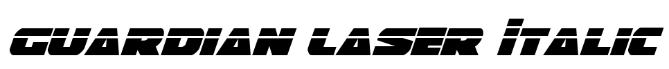 Guardian Laser Italic