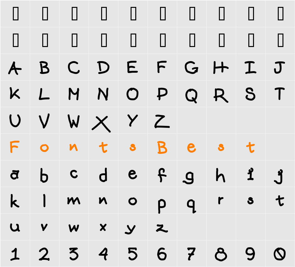 mattts  Character Map