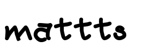 mattts  Font Image