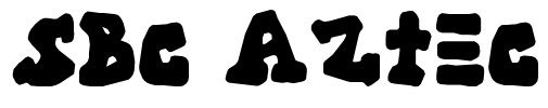 SBC Aztec Font Image