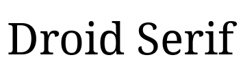 Droid Serif
