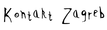 Kontakt Zagreb Font Image