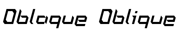Oblaque Oblique