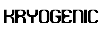 Kryogenic Font Image