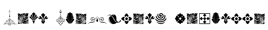 Soft Ornaments Fourteen Font Image