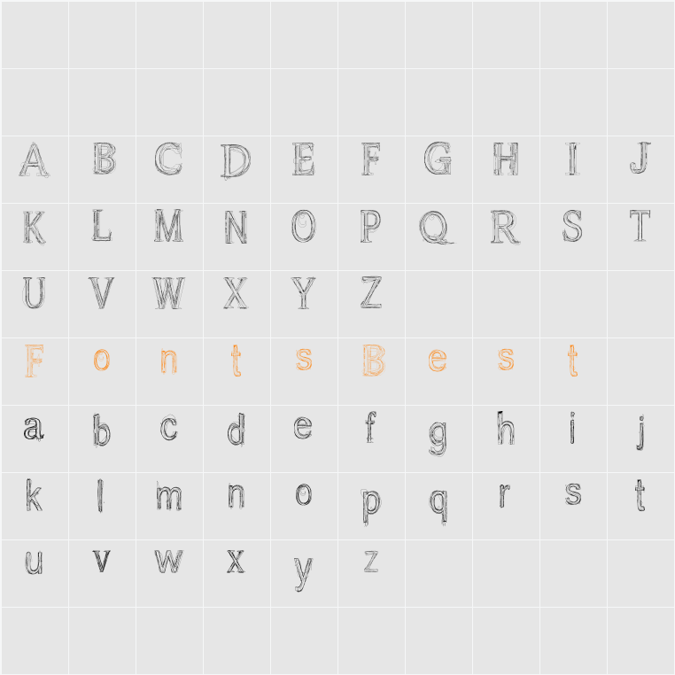 usang Character Map