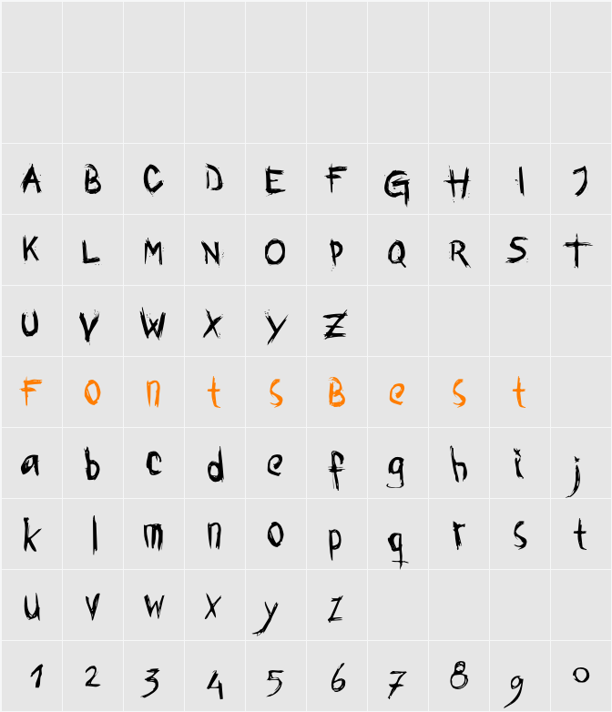 awe Character Map