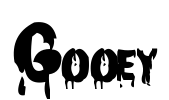 Gooey Font Image