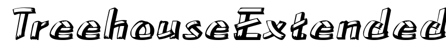 TreehouseExtended Font Image