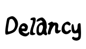 Delancy Font Image