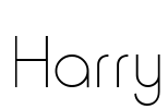 Harry Font Image