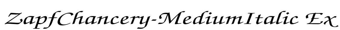 ZapfChancery-MediumItalic Ex