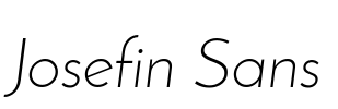 Josefin Sans