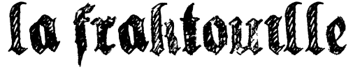 la fraktouille Font Image