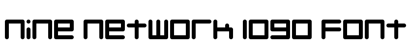 Nine Network logo font Font Image