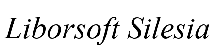 Liborsoft Silesia Font Image