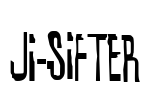 JI-Sifter Font Image