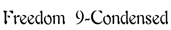 Freedom 9-Condensed